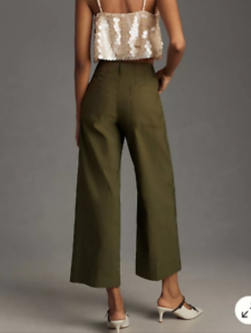 Anthropology Wide Leg Pant